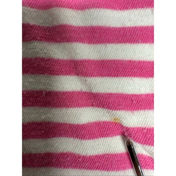 Polo Ralph Lauren Girls Cotton Striped Hoodie Pocket Long Sleeve Sz 6X See Notes - Picture 7 of 8